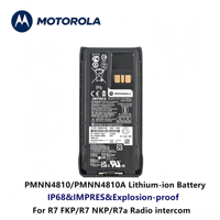 Baterai Motorola PMNN4810 PMNN4810A IMPRES IP68 Kapasitas Tinggi Baterai Li-Ion Isi Ulang untuk Radio R7 FKP R7 NKP R7a