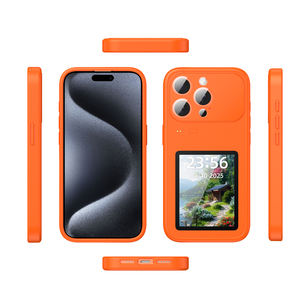 Funda Inteligente Innovadora con Pantalla de 3 Pulgadas para Apple iPhone 15 14 13 Pro Max, Control por Aplicación, Fondo de Pantalla Personalizado, Carcasa Antigolpes - Product Image 1