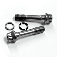 Boulons de bielle Scat 5/16 en aluminium 7075 usinés CNC haute performance, usinés par électroérosion à fil, fixations