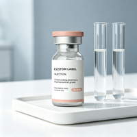 Étiquettes personnalisées pour flacons, autocollants d'emballage pharmaceutique à marque privée avec impression sur mesure