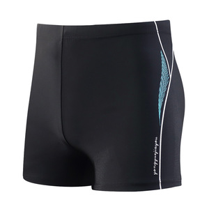 Traje de Baño para Hombre de Secado Rápido con Diseño de Rayas, Talla Adulto, Shorts para Deportes Acuáticos - Product Image 1