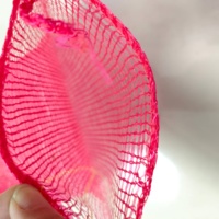 Goedkope PP Leno Mesh tas met trekkoord voor groente- en fruitexport