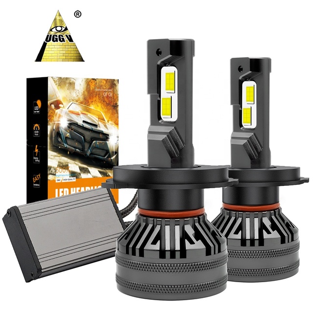 Super Bright 90W H4 H7 H11 H13 LED Headlight 2022 Model with CSP 3570 Chip IP68 6 55 MIL 3000k 6000k E22 18000lm 12V 90 UGGV