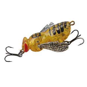 เหยื่อตก<span class=keywords><strong>ปลา</strong></span>แบบผิวน้ำรูปทรงตัวต่อแบบ Hornet Crawler  เลียนแบบตัวต่อแบบ Wasp  เหยื่อแข็งแบบมีปีก สำหรับตก<span class=keywords><strong>ปลา</strong></span> Bass, Trout, Pike - Product Image 1