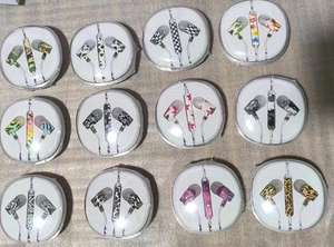 Écouteurs filaires intra-auriculaires de qualité supérieure en stock, 3,5 mm, écouteurs peints pour téléphone portable Apple Huawei <span class=keywords><strong>Oppo</strong></span> Xiaomi - Product Image 3