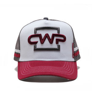 أغطية الرأس مصنع تصنيع المعدات الأصلية اثنين من لهجة شعار 3D التطريز شبكة الظهر سائق الشاحنة قبعة قبعة مع طباعة العلامة التجارية تحت حافة - Product Image 2