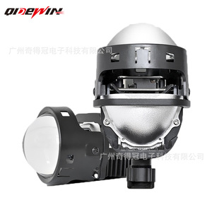 ไฟหน้ารถยนต์ QideWin V3 แบบเลนส์คู่ ขนาด 3.0 นิ้ว ไฟ LED ส่องสว่างไกล สำหรับรถยนต์ทั่วไป - Product Image 1