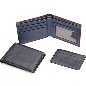 Precio barato, diseño personalizado, tarjetero de identificación, tarjetero corto y delgado, billetera para hombres - Product Image 3