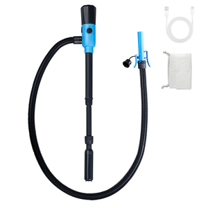 Bomba de Transferencia de Combustible con Tubo de Admisión Retráctil de Plástico, Caudal de 3.8 GPM, con Boquilla Automática, Portátil, Confiable, para Uso en Interiores y Exteriores - Product Image 1