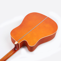 Wholesale Hot Selling Stringed Instruments 41 Inch Spruce Beginner Acoustic Guitar Matte Finished HS-4140 Caravan Music Guitar