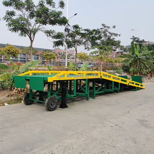 10 tấn di động sân tải đoạn đường nối có thể điều chỉnh chiều cao Xe Nâng Container Dock đoạn đường nối - Product Image 6