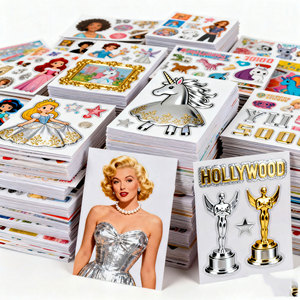 Hojas de Vinilo Personalizadas para Impresión de Pegatinas Troqueladas a Medida, Hojas de Pegatinas Kiss Cut Personalizadas - Product Image 5