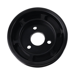 Aluminum Alloy V Belt <b>Pulley</b> 30mm Bore 1 Groove For BMW 135i 335i 335xi N54 Engine - Product Image 4