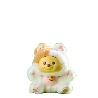 Figurines d'ours mignons en PVC authentiques Pooh-Series Naughty Party Plush Mystery Boxes Blind Box Pendant