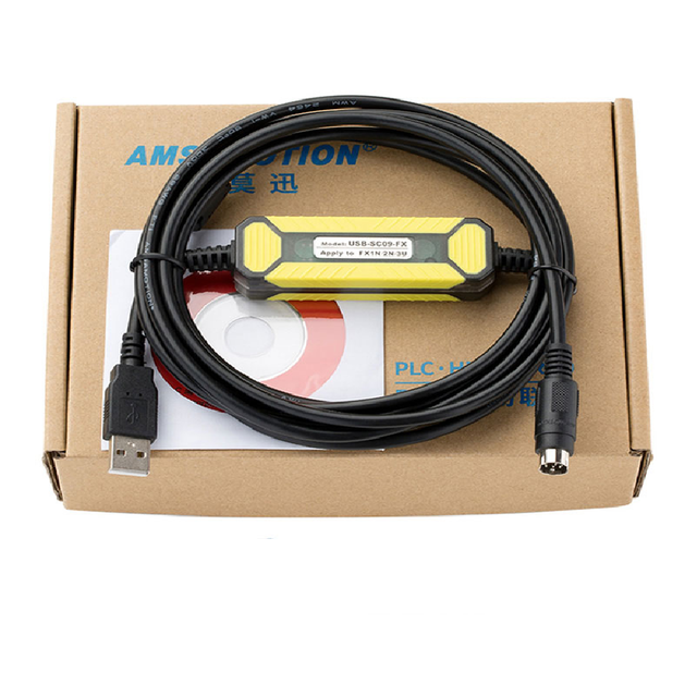 Compatible with Delta PLC Programming EC3 ES2 EH Data DVP Communication 3m Download USB ACAB230