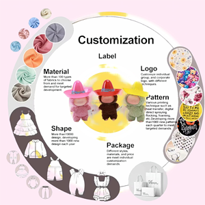 Ropa de Muñeca de Algodón de Alta Calidad, Hecha a Mano, con Diseño de Stitch y <span class=keywords><strong>Scrump</strong></span>, para Muñecas de 17 cm - Product Image 5