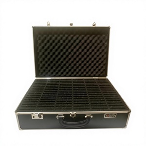 Boîte de rangement pour cartes de classement en aluminium de 6 rangées et 96 emplacements, boîte de rangement BGS pour cartes - Product Image 4