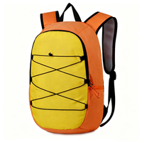 Mochila Oxford de Poliéster OME New Campus para Estudiantes, con Correas Modernas, Estilo Casual Deportivo, Ligera, 20-35L, Compartimento para Computadora, Diseño Curvo