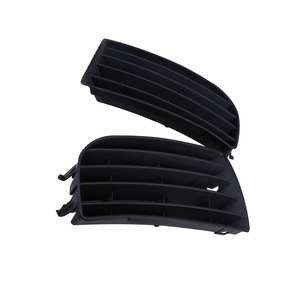 Volkswagen Golf 5 Mk5 Fog Light Bezels Lower Grille <b>ABS</b> Plastic Bumper Fit 2005-2009 - Product Image 3