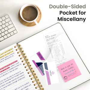 Cuaderno de Tapa Dura de Lino con Diseño de Dibujos Animados Personalizable, Diario, Planificador con Espiral Metálica Dorada y Cubierta de Tela, Juego Combinado - Product Image 5