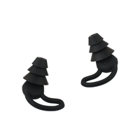 Bouchons d'oreilles de natation pour adultes Bouchons d'oreilles de natation en silicone réutilisables imperméables pour la plongée en apnée et la plage Océan