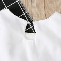 Nouveau blanc pâques Tutu robe coton filles princesse Costume bébé filles robe mignonne fête d'anniversaire contient des bandeaux