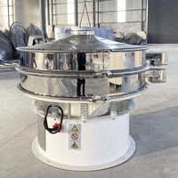 Eierschalenpulver-Rotationsvibrationssieb, Lebensmittelverarbeitungs-Getreide-Saatgut-Siebmaschine, Kohlenstoffstahl-Vertikalvibrationsmotor, Hochleistungs-Vibrationssieb