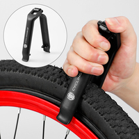 Kit de réparation de pneus de vélo multifonction JOHORSE, leviers et outils, pour VTT et vélo de route, accessoires de cyclisme, noir POM, directement de l'usine