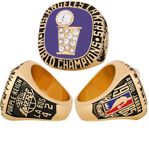 แหวนแชมป์ NBA 1985 ลอสแอนเจลิส เลเกอร์ส สินค้าขายดีข้ามประเทศ แหวนผู้ชาย ผู้ผลิตขายส่ง มีสินค้าในสต็อก - Product Image 1