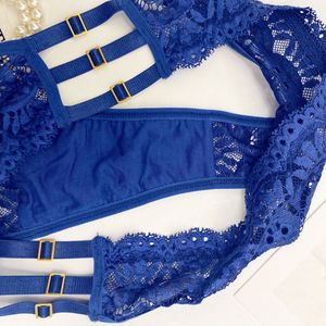 <span class=keywords><strong>Tanga</strong></span> De Encaje Sexy Para Mujer Sous-Vêtements en Dentelle pour Dames String Transparent Voir à Travers Culotte Sexy en Dentelle - Product Image 5
