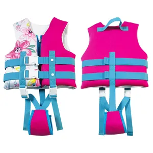 Chaleco salvavidas para niños de neopreno personalizado Chaleco salvavidas para niños con dibujos animados Chaleco salvavidas para nadar en agua