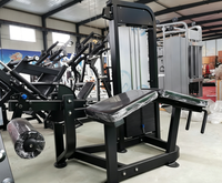 ASM-H1012 Machine d'extension et de flexion des jambes à plat pour entraînement de force en club