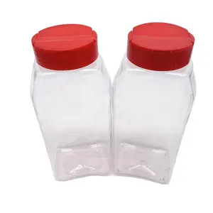 Tuz ve biberlik 1000g plastik şişe baharat otlar tozlar baharat shaker kavanoz