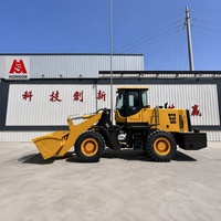 1 Ton 2 Ton 3 Ton Wheel Loader - Desain Kompak untuk Lokasi Konstruksi