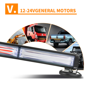Support de Pied Réglable pour Plafond et Feux Arrière de Voiture, Fixation Magnétique, Barre Lumineuse LED Clignotante, 89 cm, Ajustement Universel 12V-24V - Product Image 6