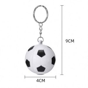 Llaveros Personalizados Modernos de Metal con Balón de Fútbol - Regalos para Bolsas de Fiesta y Recompensas Escolares de Carnaval para Niños - Product Image 3
