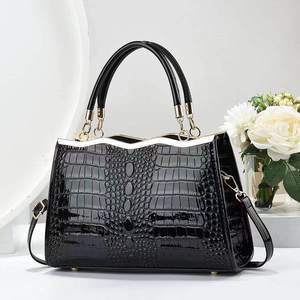 Bolso <span class=keywords><strong>Tote</strong></span> de Hombro Clásico de Gran Capacidad con Estampado Personalizado, Bolso de Piel de Cocodrilo para Mujer, Bolsos de Mano de Diseñador de Lujo para Damas - Product Image 2