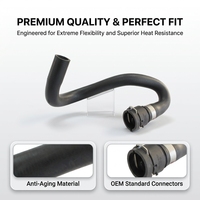 Manguera de Salida de Calentador EPDM OE 30792833 para XC60 S60 S80 V70 2.0T 2.5T 3.0T 3.2L, Mangueras de Radiador, Tubería de Agua Calefactora