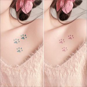 Nuovi Adesivi per Tatuaggi Temporanei a Forma di Zampa di Gatto, Resistenti all'Acqua, Non Riflettenti, con Stampe Carine e Divertenti - Product Image 4