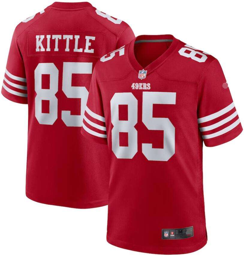 Best Selling San Francisco 49ers Jersey Men's Breathable Quick - Main Image