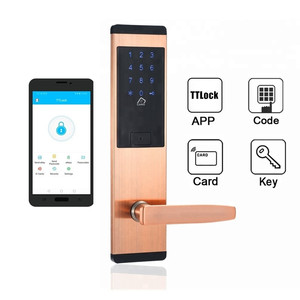TTHotel TTlock Cerradura de puerta digital electrónica sin llave Aplicación de teléfono inteligente Cerradura inteligente <span class=keywords><strong>para</strong></span> el hogar Alquiler de apartamentos Casas y hoteles - Product Image 3