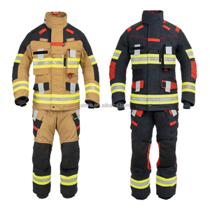Combinaison de <span class=keywords><strong>pompier</strong></span> EN469, uniforme de <span class=keywords><strong>pompier</strong></span> structurel, équipement de protection ignifuge NOMEX Aramid, tenue de protection ignifuge, veste - Product Image 1