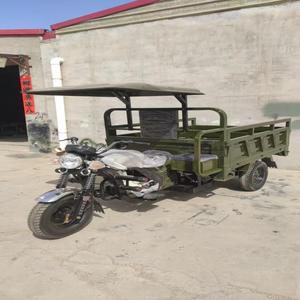 200cc Engine Open Cargo Tricycle 3-Wheel <b>Gasoline</b> Motorized 1 Ton Capacity 65km/h - Product Image 5