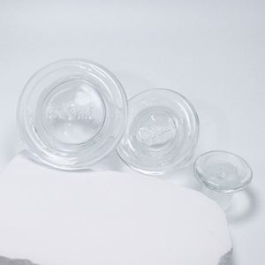 Amber Brown 50ml-500ml Apothecary Medical Lab Chemical Wide Mouth Glass Reagent <b>Bottle</b> with <b>Cork</b> Stopper and Screen Printing - Product Image 3