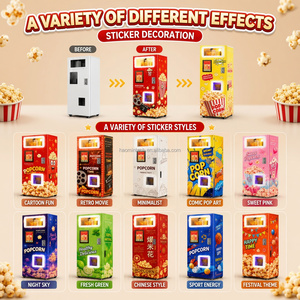 Máquina Expendedora de Palomitas de Maíz Inteligente de Primera Calidad, Palomitas de Maíz Saludables sin Aceite, Máquina Expendedora Automática de Palomitas de Maíz de Autoservicio - Product Image 6