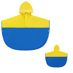 <span class=keywords><strong>Chubasquero</strong></span> personalizado para niños, Poncho para estudiantes de escuela primaria, Jersey, diseño <span class=keywords><strong>sin</strong></span> <span class=keywords><strong>mangas</strong></span>, Poncho para niños impreso personalizado - Product Image 6