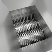Machine industrielle de broyage d'os en acier inoxydable haute performance pour la production de pâte de bœuf, de poulet, de poisson et d'aliments pour animaux de compagnie