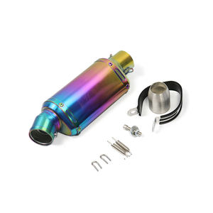 Tuyau d'échappement universel en acier inoxydable 175mm triangle de silencieux de 235mm pour Yamaha <span class=keywords><strong>TMAX</strong></span> 500 <span class=keywords><strong>530</strong></span> SX <span class=keywords><strong>DX</strong></span> 560 - Product Image 2