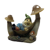 Statue de gnome pour gouttière, décoration de jardin, bloc anti-éclaboussures pour gouttière de toit