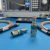 Atténuateurs 3dB 2W en laiton, connecteur coaxial RF 1P Jack femelle vers prise mâle, conformes ROHS, directement de l'usine